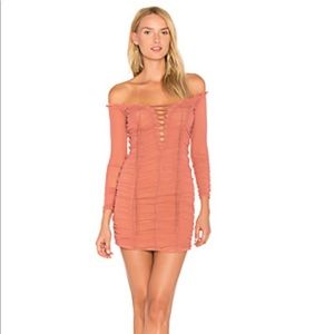 Darling Dress in Deep Blush